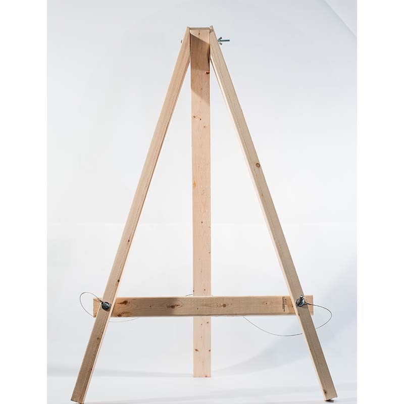 Wooden A-Frame Target Stand for 48 Mat